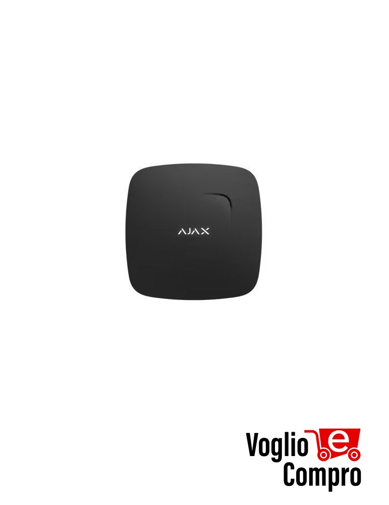 AJAX Rilevatore wireless di fumo FireProtect (NERO)