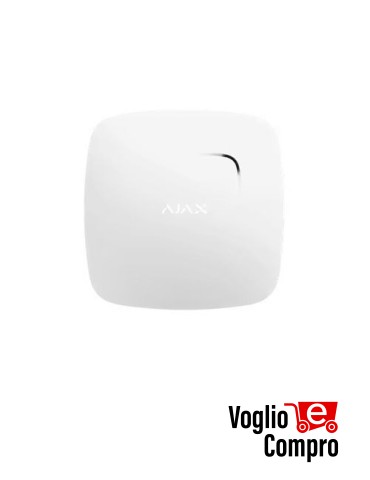 AJAX Rilevatore wireless di fumo FireProtect (BIANCO)