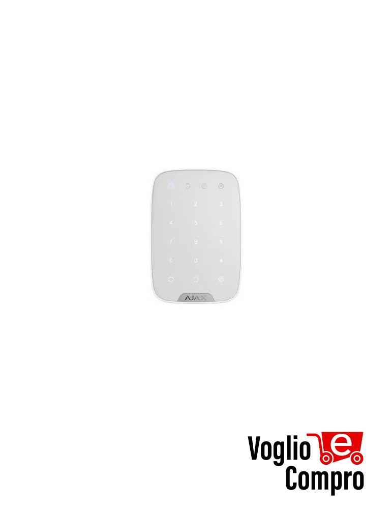 AJAX Tastiera wireless KeyPad (BIANCO)