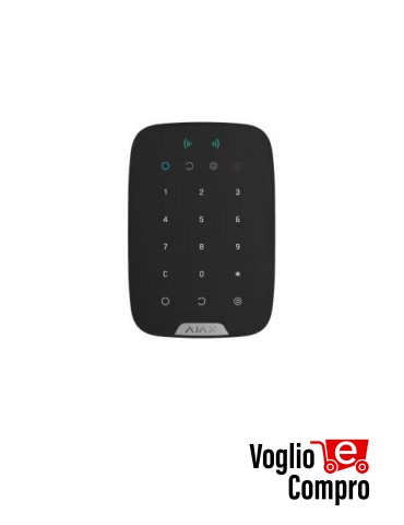 AJAX Tastiera touch wireless KeyPad Plus (NERO)