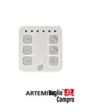 TRASMETTITORE DA PARETE V2 ARTEMIS 6 CH PER TENDE E TAPPARELLE 434,15 Mhz