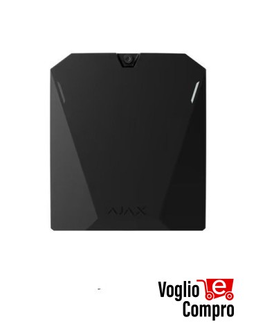 AJAX Modulo di integrazione Radio con 18 zone cablate MultiTransmitter (NERO)