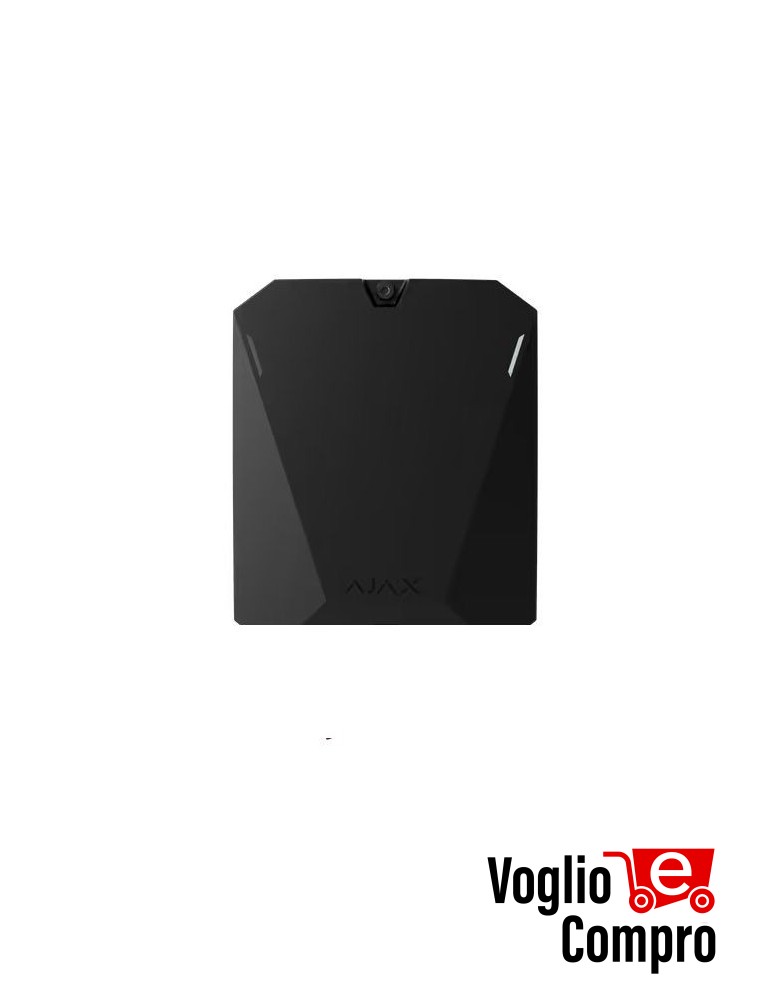 AJAX Modulo di integrazione Radio con 18 zone cablate MultiTransmitter (NERO)