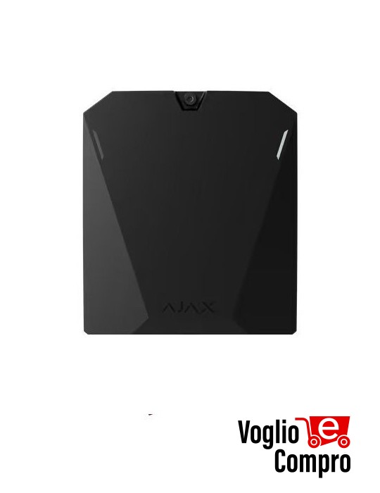 AJAX Modulo di integrazione Radio con 18 zone cablate MultiTransmitter (NERO)