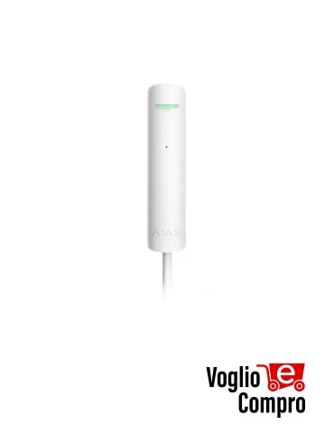 AJAX Rilevatore di rottura vetro GlassProtect Fibra (BIANCO)