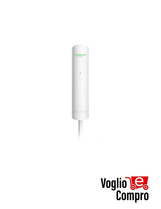 AJAX Rilevatore di rottura vetro GlassProtect Fibra (BIANCO)