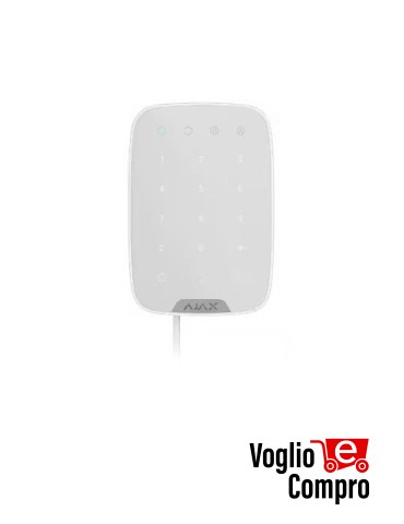 AJAX Tastiera touch KeyPad Fibra (BIANCO)