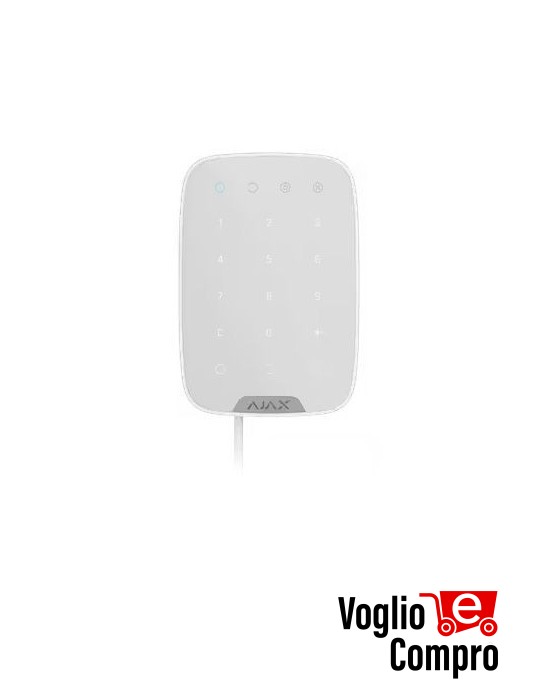 AJAX Tastiera touch KeyPad Fibra (BIANCO)