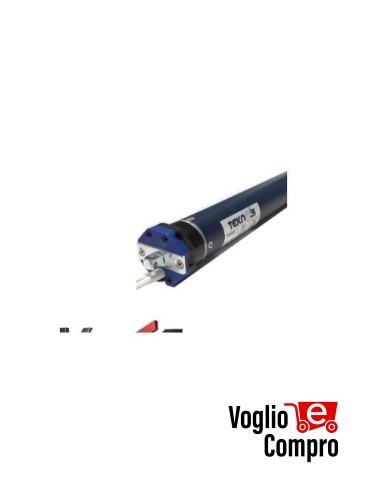 MOTORE TUBOLARE TEKNO'S Ø 45mm Ricevitore Radio Integrato T45EY2026