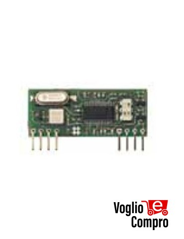 11B037 MT 434,15 Ricevitore a innesto per centrali v2 CU3/4/ 5 tende tapparelle