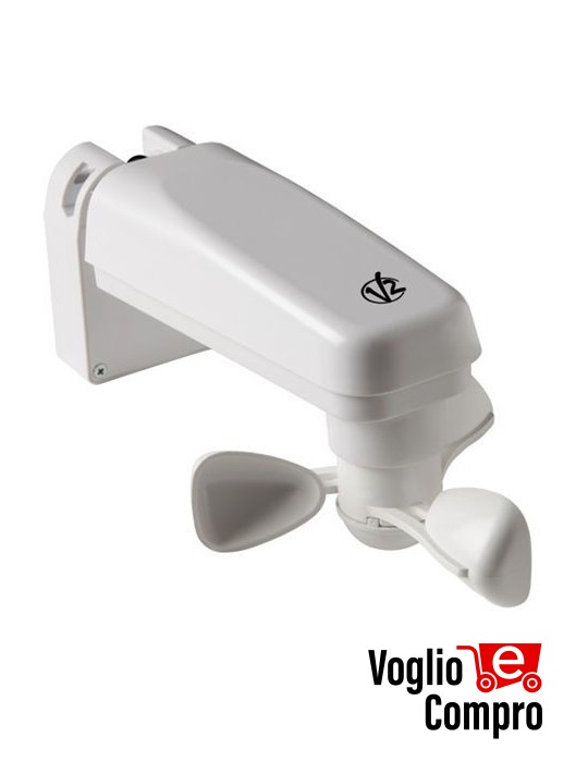 V2 18A009 ANEMOMETRO V2 MISTRAL VIA CAVO SENSORE VENTO PER AUTOMAZIONE TENDA, TENDAGGI