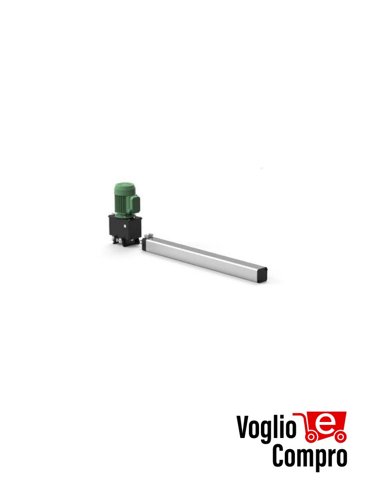 ATTUATORE OLEODINAMICO FADINI MEC 800 corsa 600mm autofrenante ap./ch. MAX 1.200Kg 10m 711584L