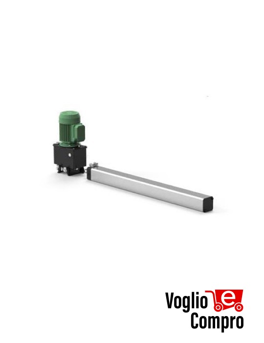 ATTUATORE OLEODINAMICO FADINI MEC 800 corsa 600mm autofrenante ap./ch. MAX 1.200Kg 10m 711584L