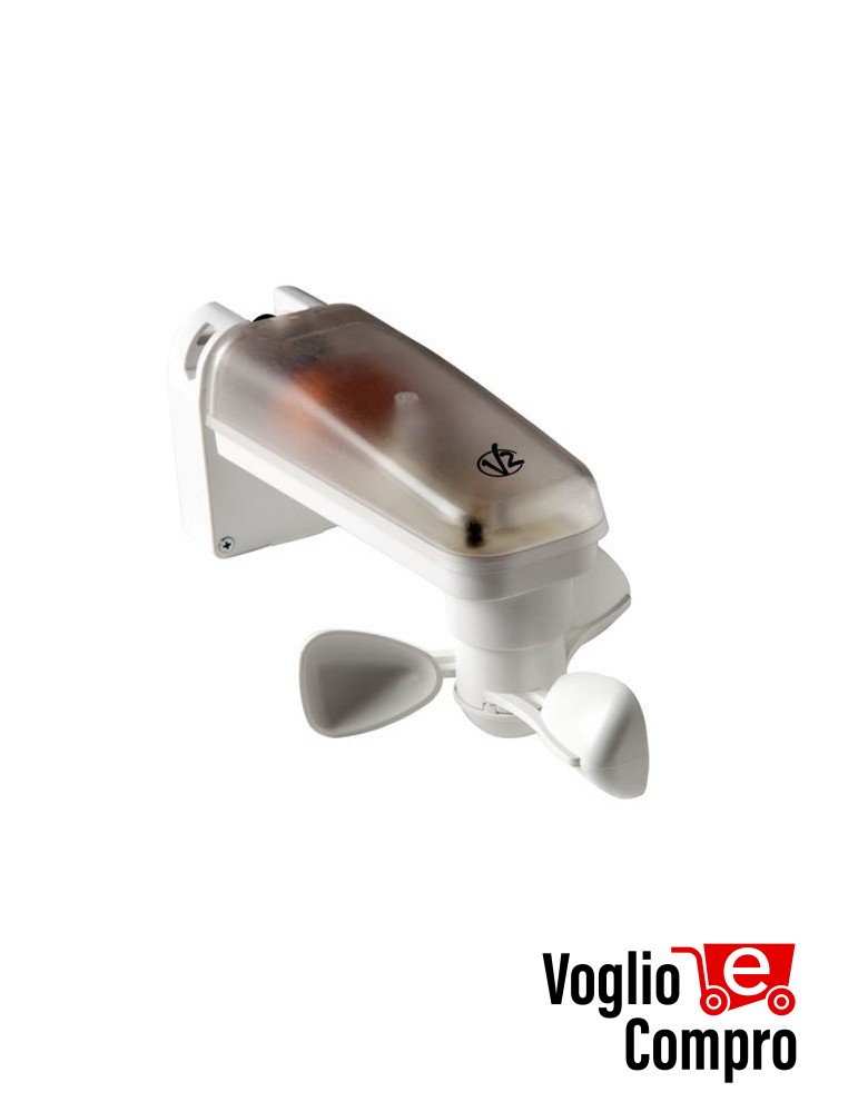 18A010 18Y001 ANEMOMETRO V2 HURRICANE VIA CAVO SENSORE SOLE E TEMPERATURA AUTOMAZIONE TENDAGGI