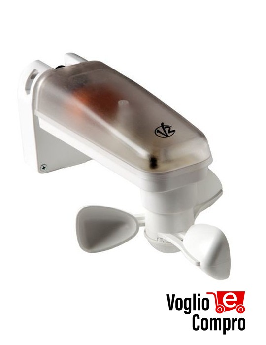 18A010 18Y001 ANEMOMETRO V2 HURRICANE VIA CAVO SENSORE SOLE E TEMPERATURA AUTOMAZIONE TENDAGGI