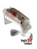 18A010 18Y001 ANEMOMETRO V2 HURRICANE VIA CAVO SENSORE SOLE E TEMPERATURA AUTOMAZIONE TENDAGGI