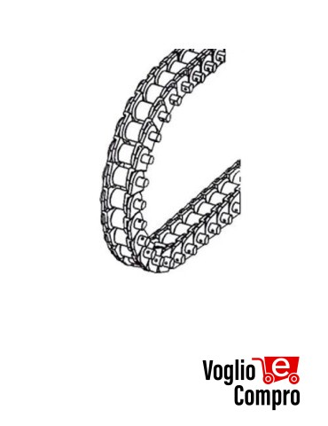 CATENA A RULLI 1/2” FADINI MEC 200LB 2054L