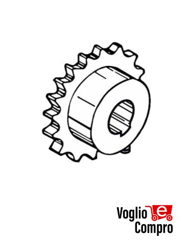 PIGNONE SEMPLICE 1/2” Z20 FADINI MEC 200LB 2055L