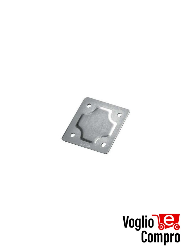 Piastra 150x150 mm zincata a saldare per staffa posteriore 8311L