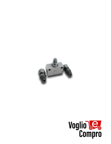 Regolatore di flusso con raccordi acc. MEC800 7019L