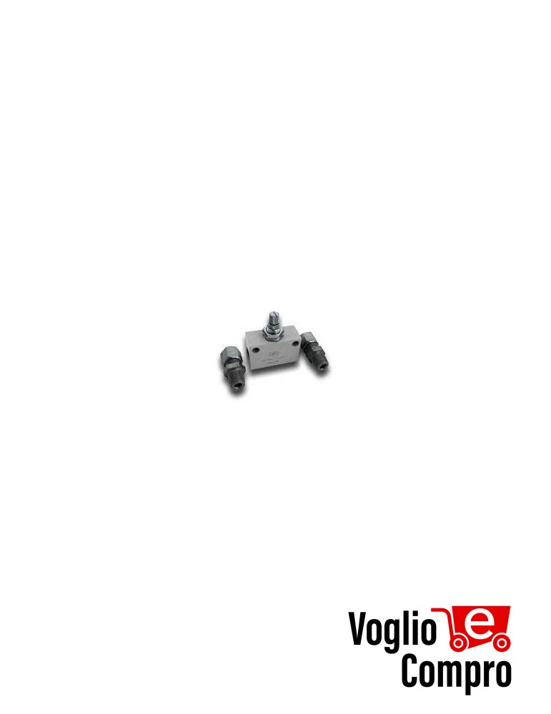 Regolatore di flusso con raccordi acc. MEC800 7019L