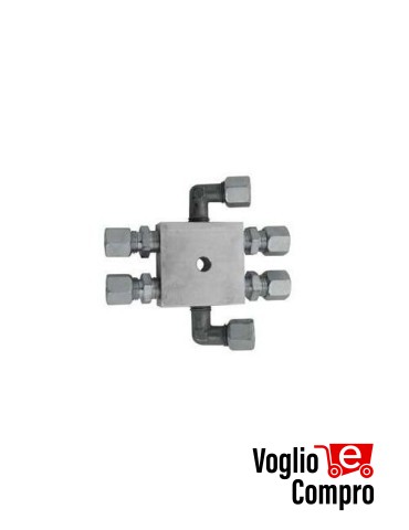Blocchetto di derivazione a 6 vie  acc. MEC800 7038L