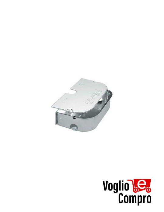 Cassa di fondazione in acciaio inox AISI 304 completa di coperchio in alluminio 762L