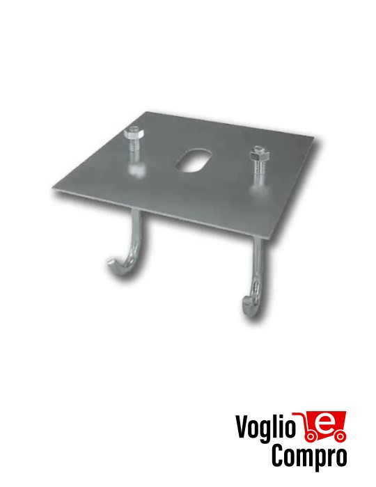 Piastra di ancoraggio zincata 1098L