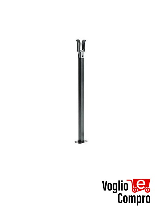 Forcella fissa per supporto asta trattata cataforesi 1094L