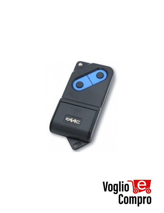 6901009 RADIOCOMANDO TELECOMANDO ORIGINALE  FAAC TM2 433DS 2 TASTI DIP-SWITCH