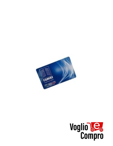 TESSERA TRASPONDER BLU accessorio ZERO.SAPE 694L