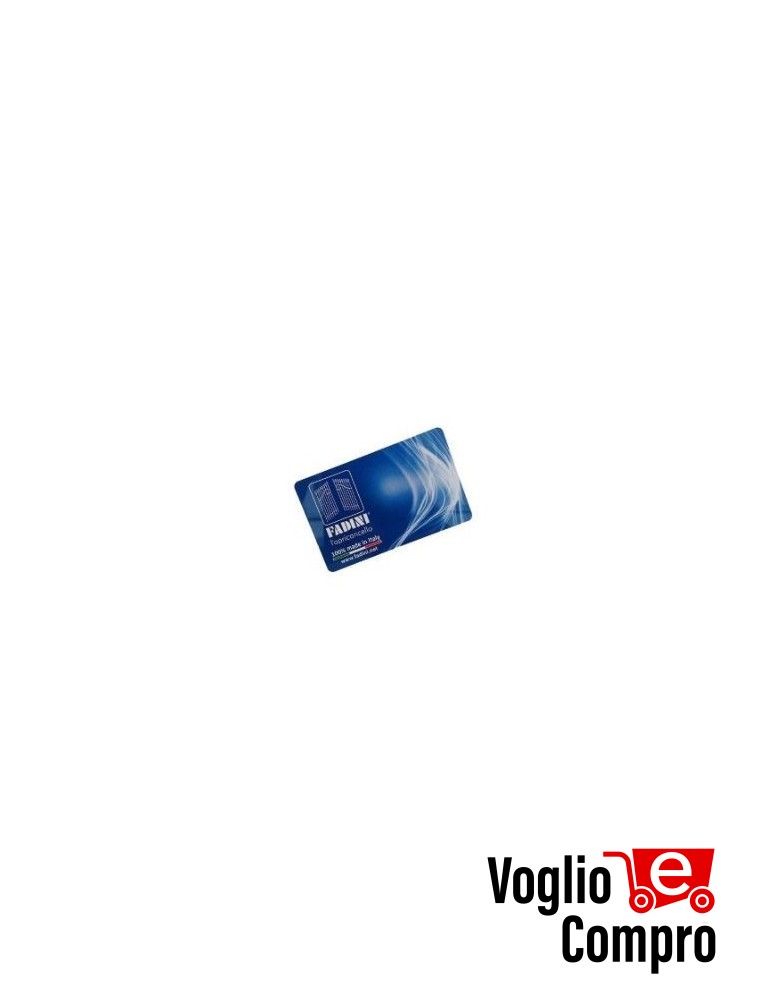 TESSERA TRASPONDER BLU accessorio ZERO.SAPE 694L