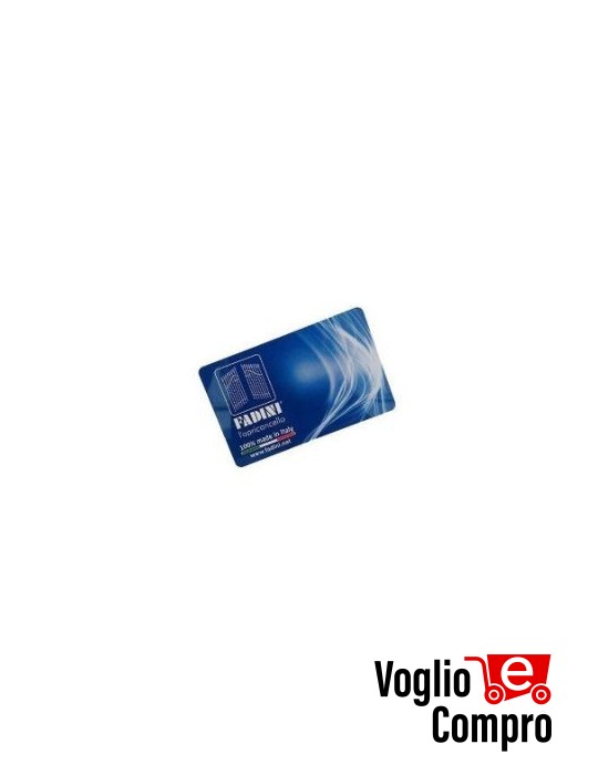 TESSERA TRASPONDER BLU accessorio ZERO.SAPE 694L