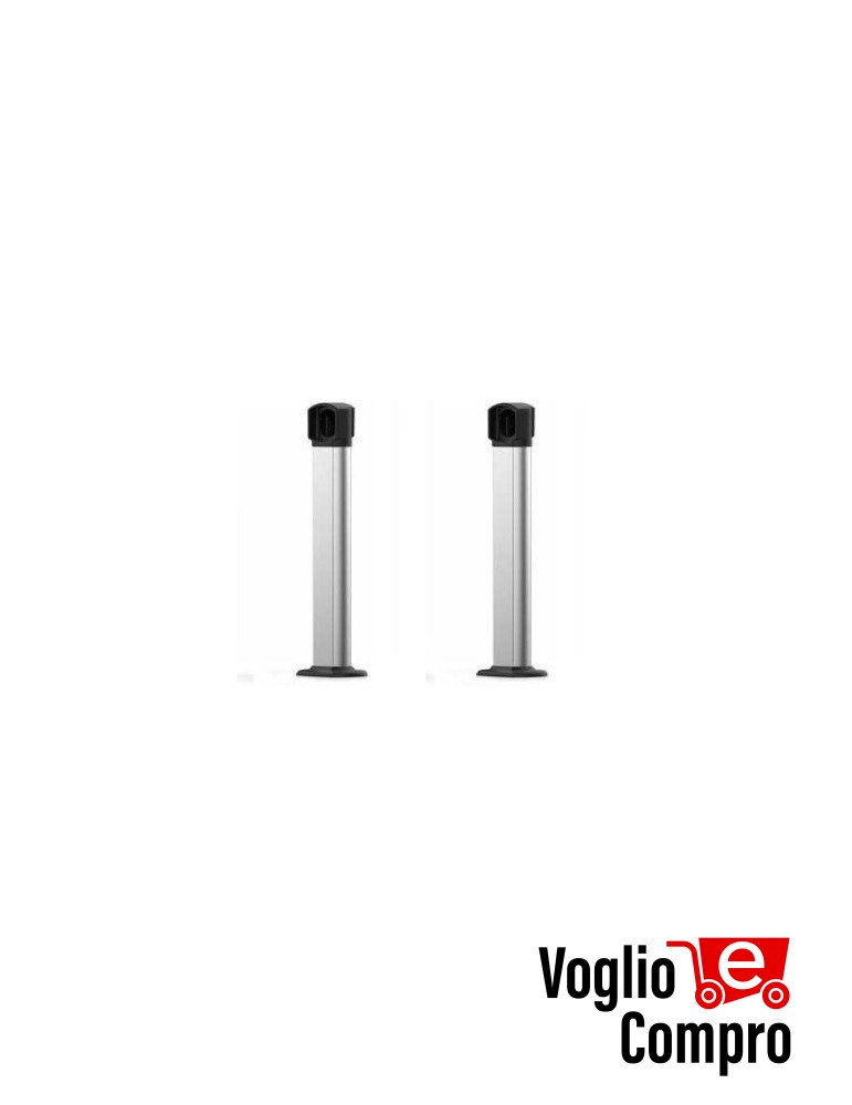 ZERO.PT coppia colonnine da esterno in alluminio anodizzato h50cm 153L