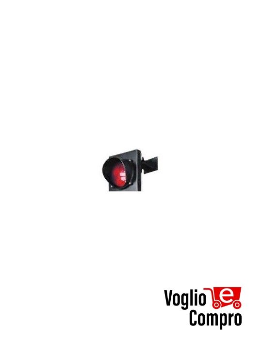 SEMAFORO CON LUCE ROSSA LAMPADA 70 W 230 Vac 3200L
