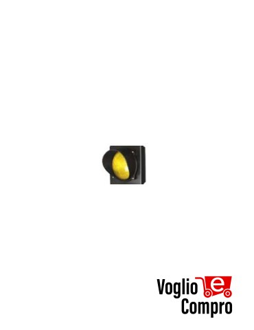SEMAFORO CON LUCE GIALLA LAMPADA 70 W 230 Vac 3201L