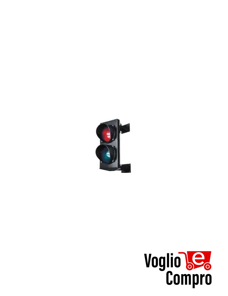 SEMAFORO CON LUCE ROSSA E VERDE LED 5 W 24Vac/dc 3218L