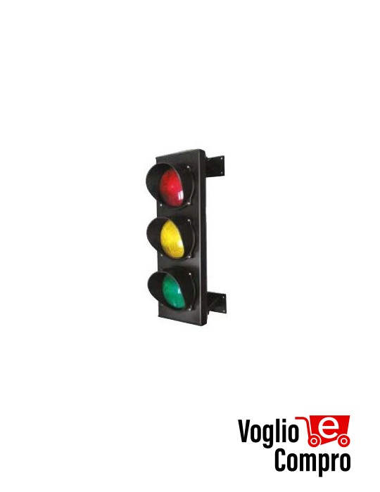 SEMAFORO CON LUCE ROSSA GIALLA E VERDE LED 5 W 24 Vac/dc 3221L