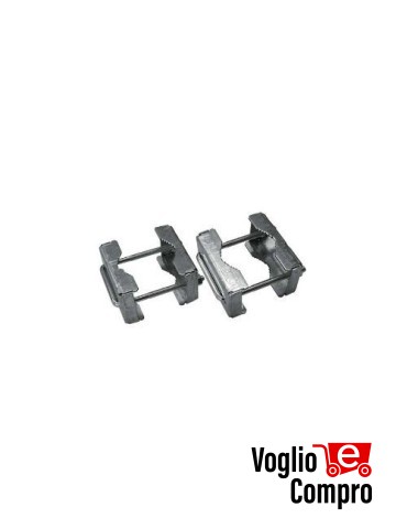 COPPIA DI STAFFE PER IL FISSAGGIO DEL SEMAFORO AL PALO TONDO 3206L