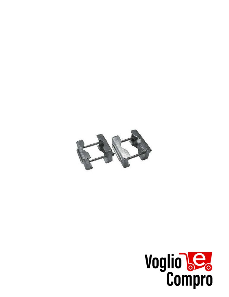 COPPIA DI STAFFE PER IL FISSAGGIO DEL SEMAFORO AL PALO TONDO 3206L