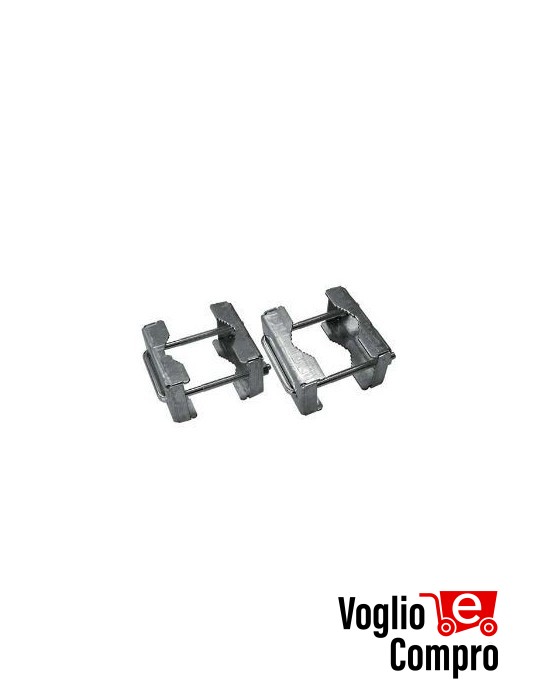 COPPIA DI STAFFE PER IL FISSAGGIO DEL SEMAFORO AL PALO TONDO 3206L