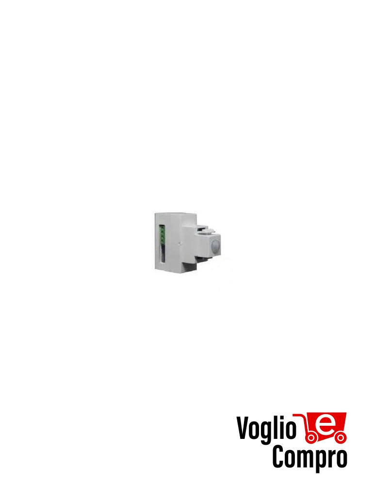 SENSORE DA INCASSO MICROTEL A DOPPIA TECNOLOGIA BIANCO SU MODULO KEYSTONE DoK DT B 14KS002