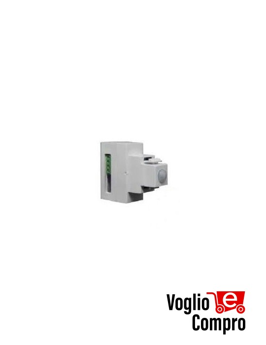 SENSORE INFRAROSSO DA INCASSO MICROTEL BIANCO SU MODULO KEYSTONE DoK IR B 15KS002