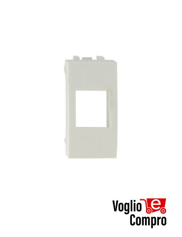 ADATTATORE KEYSTONE PER DoK DT - DoK IR ABB MYLOS BIANCO ADKABBMY02