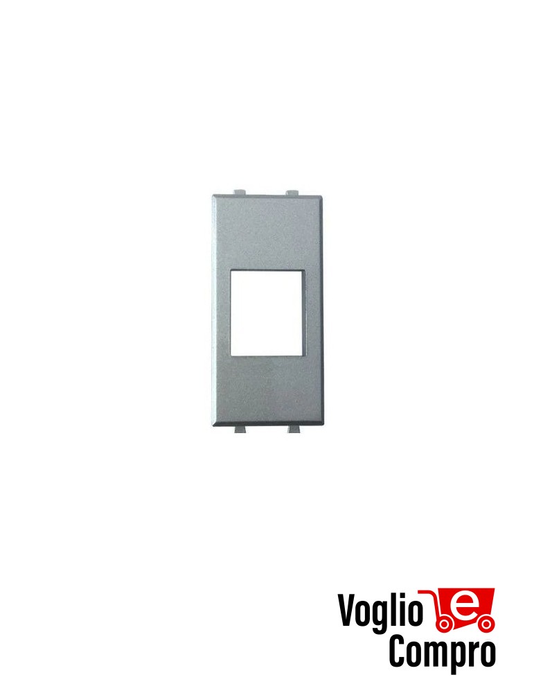 ADATTATORE KEYSTONE PER DoK DT - DoK IR AVE S44 ALLUMIA ARGENTO ADKAV44AL03