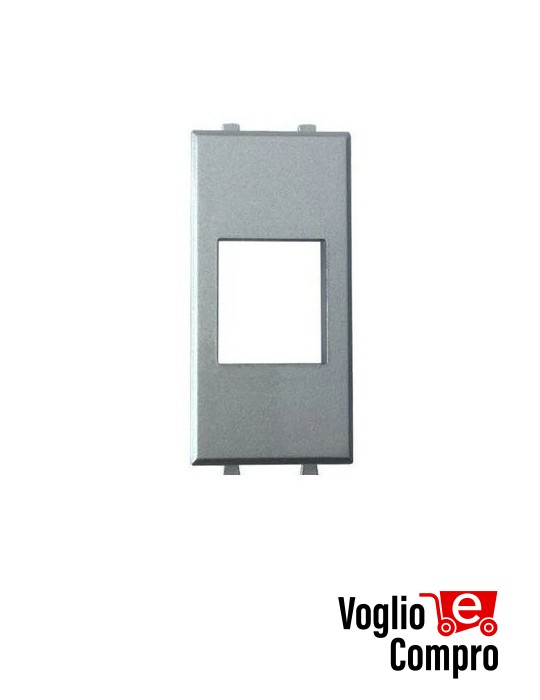 ADATTATORE KEYSTONE PER DoK DT - DoK IR AVE S44 ALLUMIA ARGENTO ADKAV44AL03