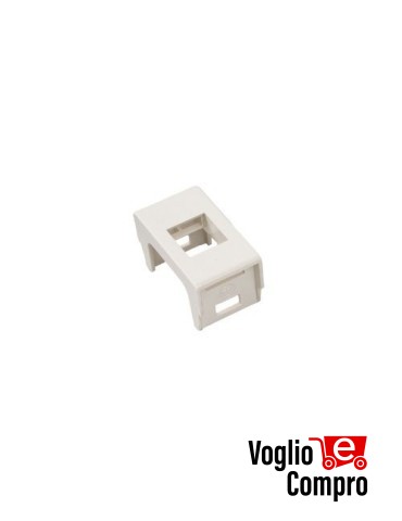 ADATTATORE KEYSTONE PER DoK DT - DoK IR AVE S45 BLANC ADKAV45BL02