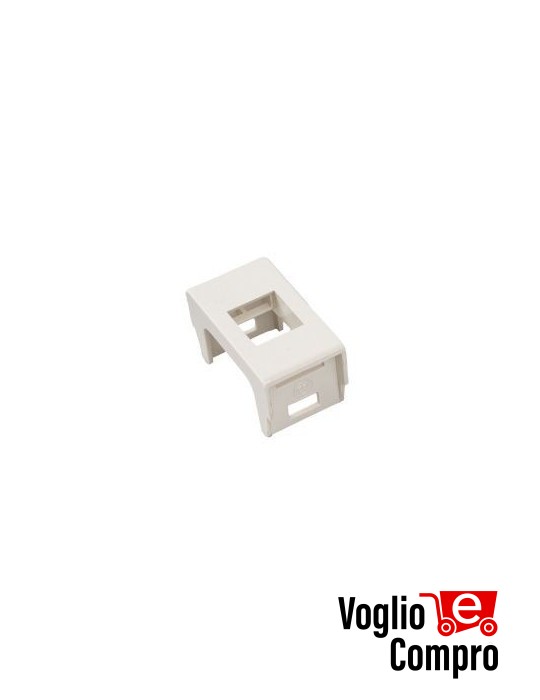 ADATTATORE KEYSTONE PER DoK DT - DoK IR AVE S45 BLANC ADKAV45BL02