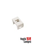 ADATTATORE KEYSTONE PER DoK DT - DoK IR AVE S45 BLANC ADKAV45BL02