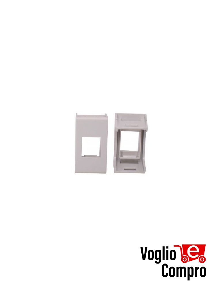 ADATTATORE KEYSTONE PER DoK DT - DoK IR AVE S45 RAL GRIGIO CHIARO ADKAV45RAL